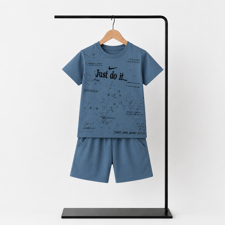 تیشرت شلوارک پنبه just do it