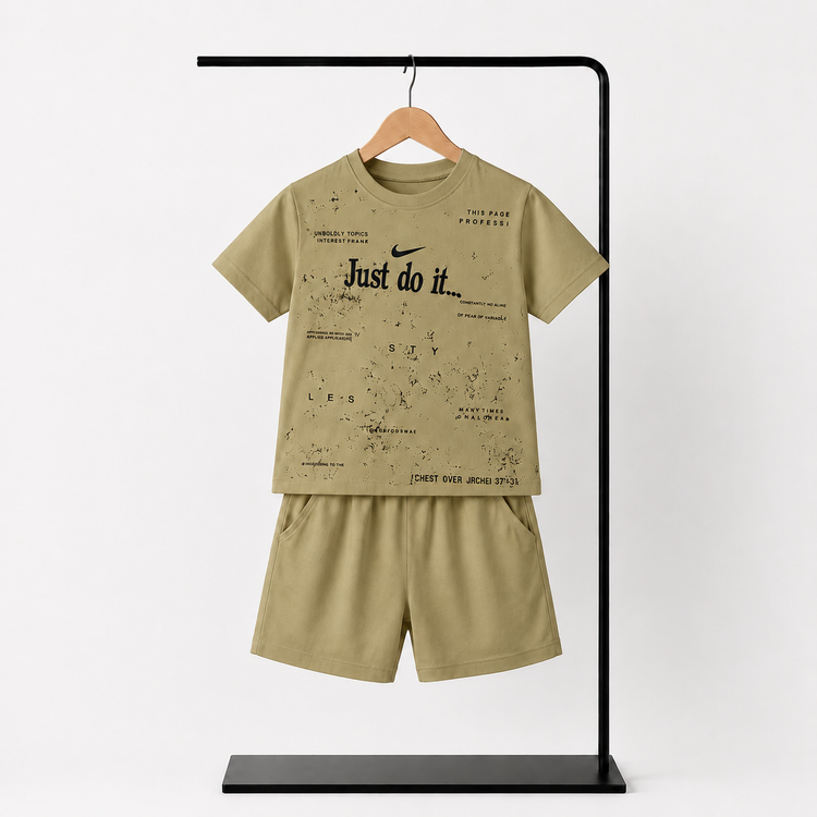 تیشرت شلوارک پنبه just do it